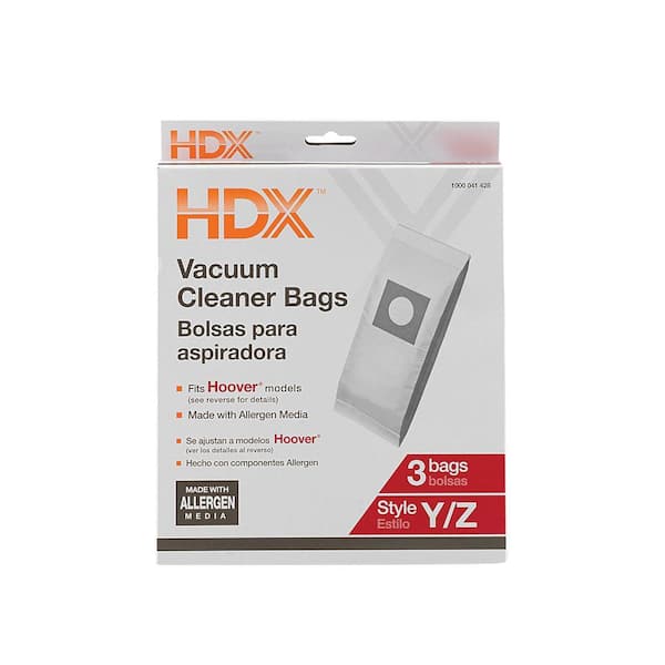 HDX Hoover Type Y/Z Allergen Bag