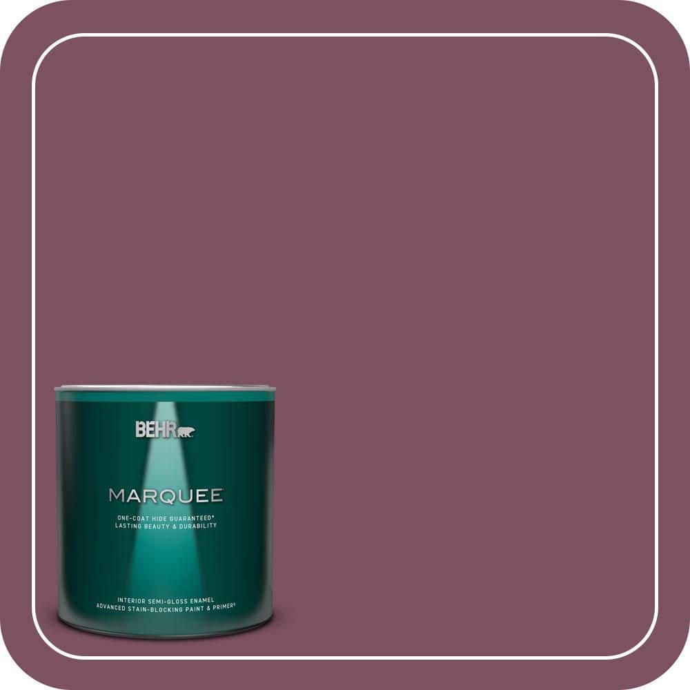 1 qt. #PPU1-19 Classic Berry Semi-Gloss Enamel Interior Paint & Primer price history on PriceWatchPro