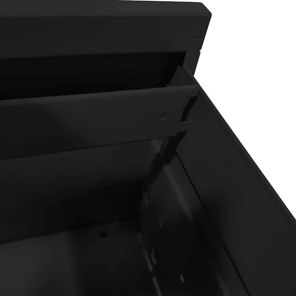 Siavonce 2 Drawer Metal Lateral File Cabinet with Lock Office Home