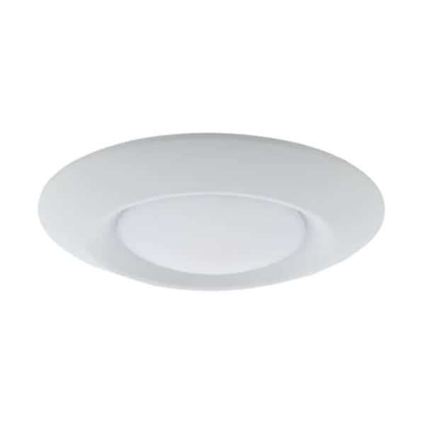 EarthTronics 15-Watt LED 6 in. Disk Light White 1100 Lumen 15-Watt 3000K Integrated LED Flush Mount