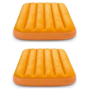 Cozy Kidz Bright & Fun-Colored Inflatable Air Bed w/ Carry Bag (2 Pack)