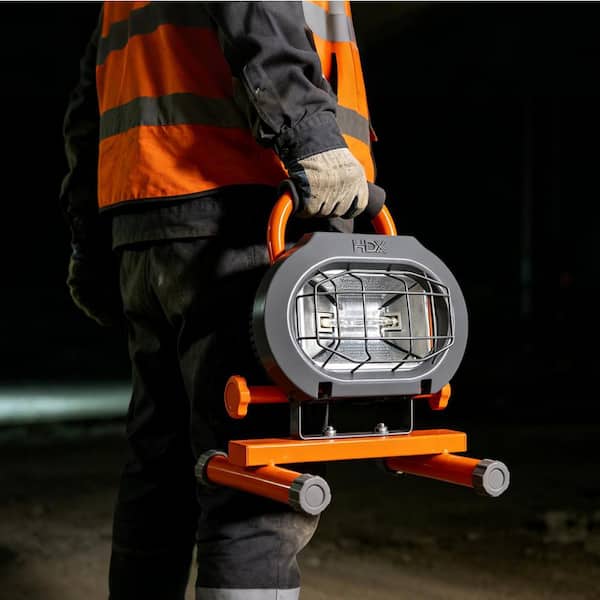HDX 250-Watt Portable Halogen Work Light LG351-250W - The Home Depot
