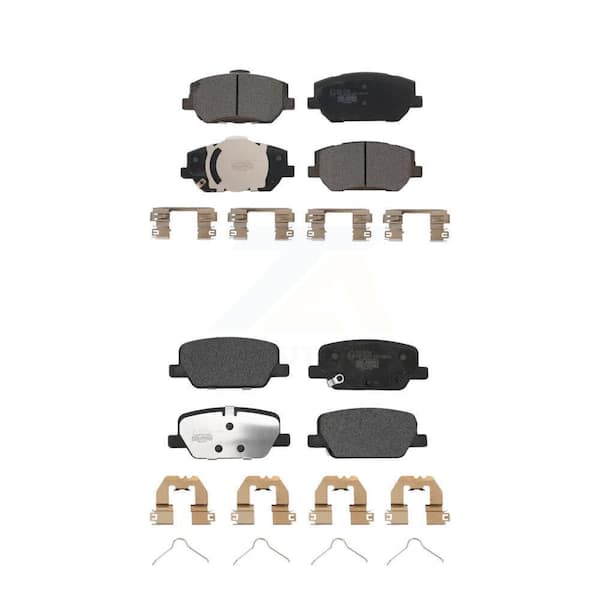 TEC Front Rear Ceramic Brake Pads Kit For 2019-2020 Hyundai Santa Fe KTC-100694