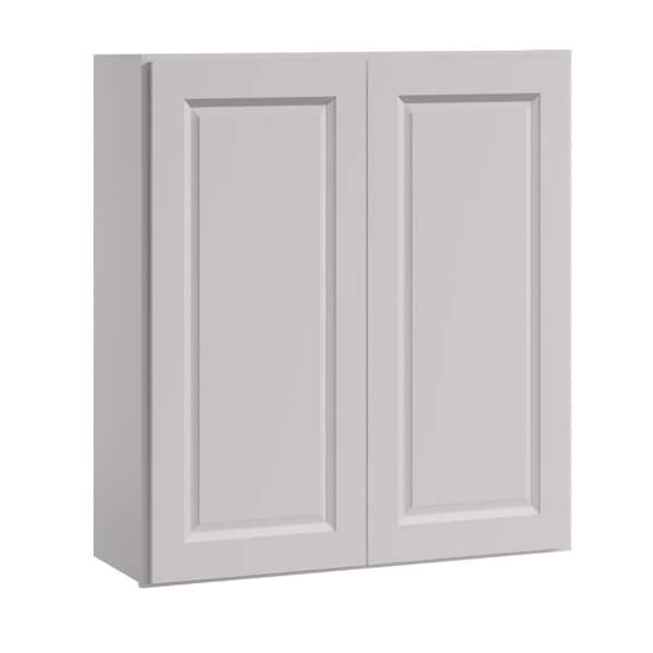 36 in. W x 12 in. D x 42 in. H in Traditional Dove Plywood Ready to Assemble Kitchen Wall Cabinet with Doors and Shelves