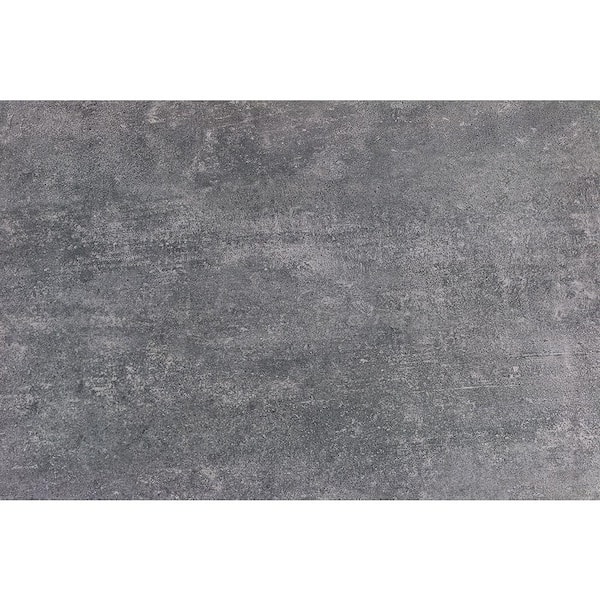 Malaga Dark Gray 24 in. x 24 in. 9.5mm Matte Porcelain Floor and Wall Tile (4-piece 15.49 sq. ft. / box)