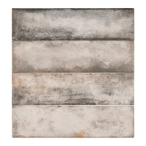 Lucian 11 in. x 3 in. Porcelain Clara Floor and Wall Subway Tile 5.5 sq. ft./0.24 per case
