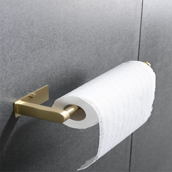 2Pack Toilet Paper Holder Bathroom Tissue Holder Paper Roll SUS 304  Stainless Steel Wall Mount,Brushed Silver