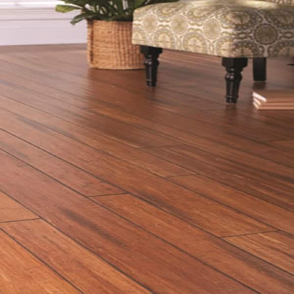 Home Decorators Collection Strand Woven, Honey Bamboo Flooring