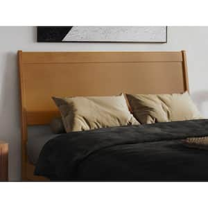 Casanova Light Toffee Natural Bronze Queen Solid Wood Panel Headboard