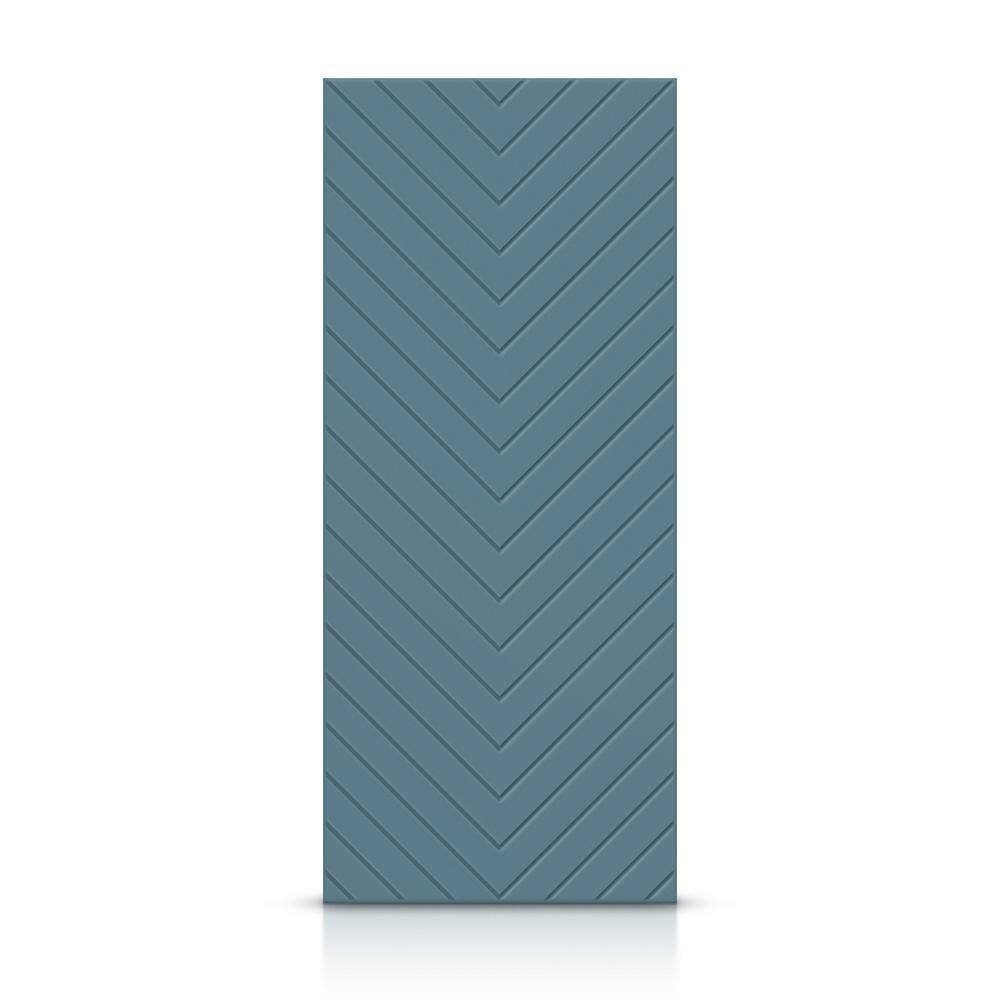 24 in. x 80 in. Hollow Core Dignity Blue Stained Composite MDF Interior Door Slab price history on PriceWatchPro