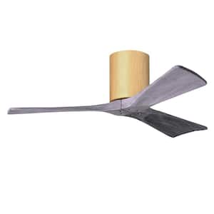 Irene-3H 42 in. 6 Fan Speeds Ceiling Fan in Brown with Remote and Wall Control Included