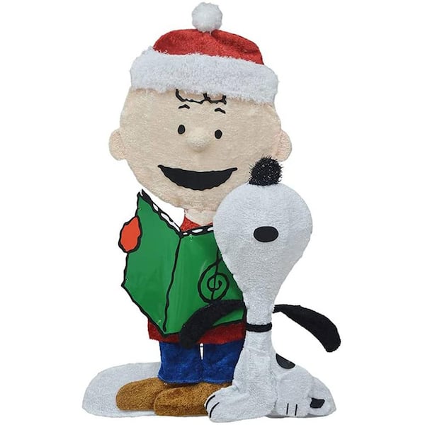 Snoppy Peanuts Charlie Brown Christmas Ceramic Ornament – Teepital