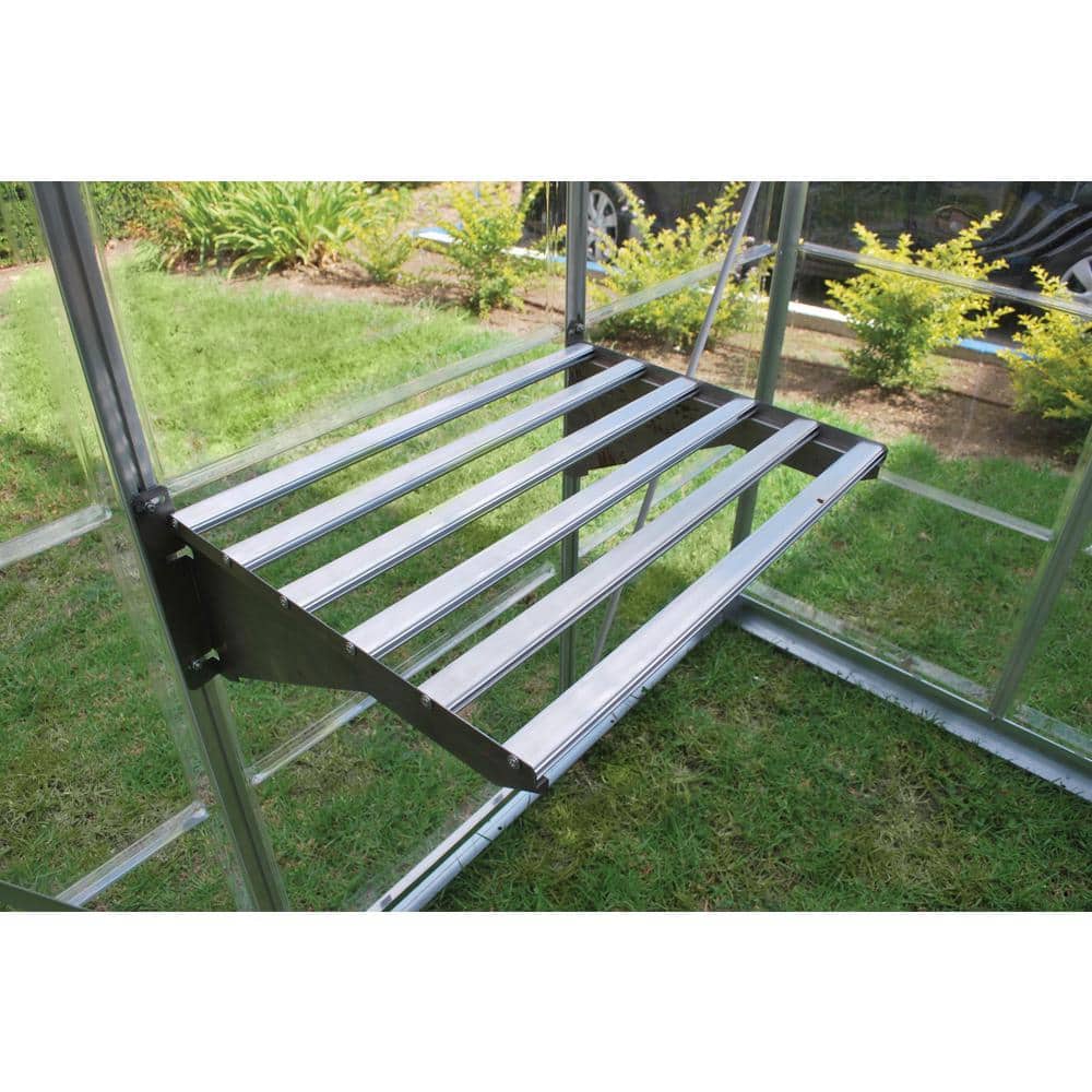 Heavy Duty Aluminum Greenhouse Shelf Kit, 24.5" x 16.5"