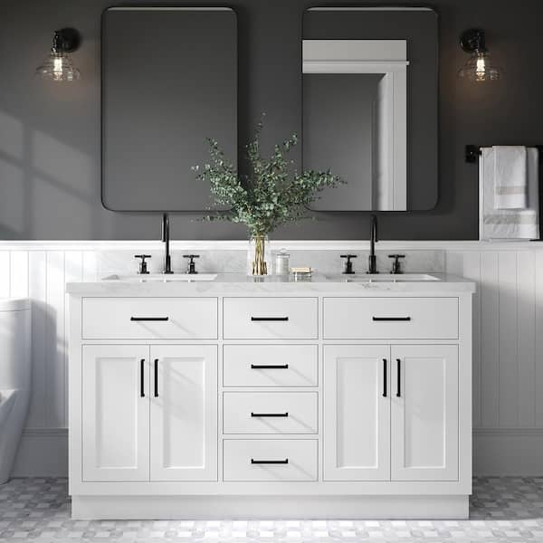 Merax 36'' Bathroom Vanity with Top Sink, Modern Bathroom Storage