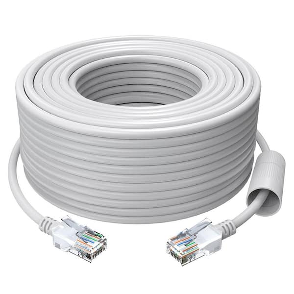 ZOSI 150 ft. High-Speed Cat5e Ethernet Cable Network RJ45 Wire Cord for PoE Security Cameras, Router, Computer