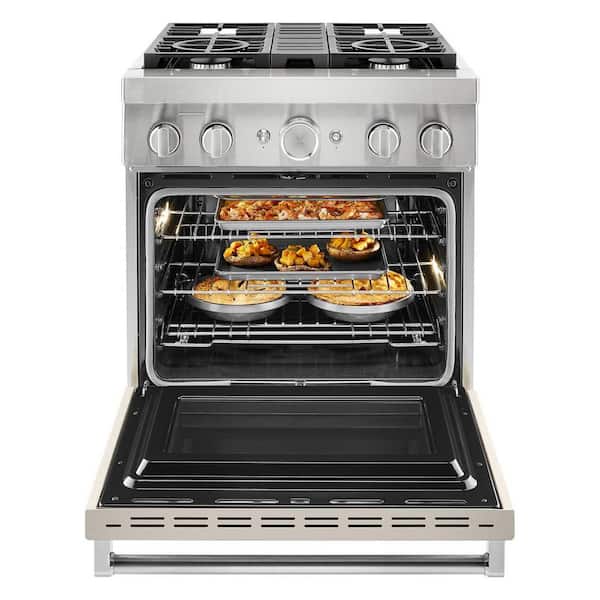 KitchenAid Dual Fuel Range (KFDC500JMH) - Milkshake KitchenAid Dual Fuel Range (KFDC500JMH) - Milkshake
