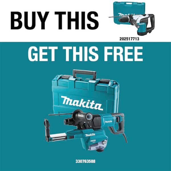 10 Amp 1-9/16 in. Corded SDS-MAX Concrete/Masonry Rotary Hammer Drill with Side Handle and Hard Case