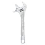 12 in. Chrome Reversible Jaw Adjustable Wrench
