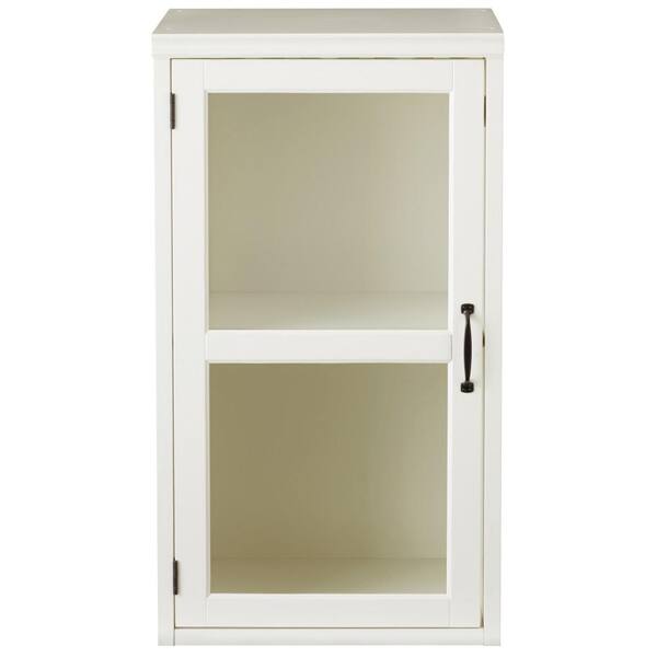 Home Decorators Collection Quentin Modular Bar-Hutch with Reversible Door in Polar White