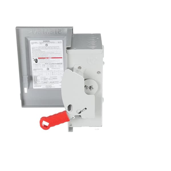 Siemens Heavy Duty 30 Amp 600-Volt 3-Pole Indoor Non-Fusible