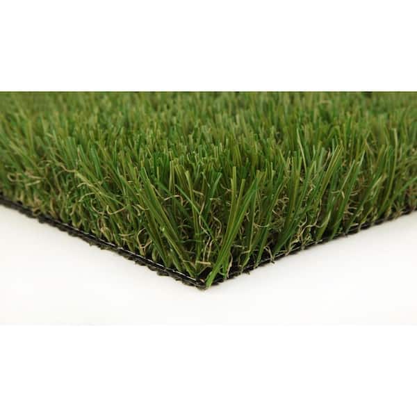 GREENLINE ARTIFICIAL GRASS Classic Pro 82 Fescue 15 ft. Wide x Cut to Length Green Artificial Grass Carpet