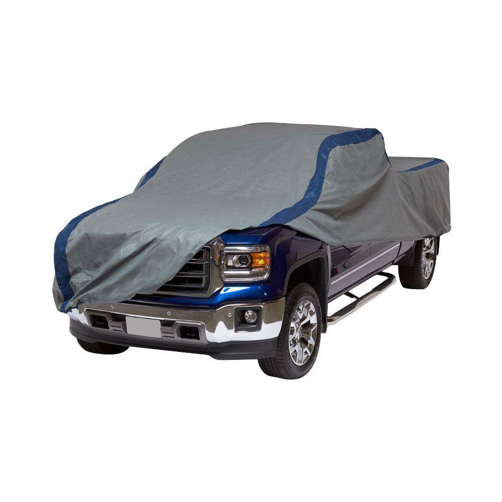 thumbnail interactive-video image 1 of CAT Multi-Layer Pickup Truck Cover – Waterproof All Weather, Full Size 1 of 5