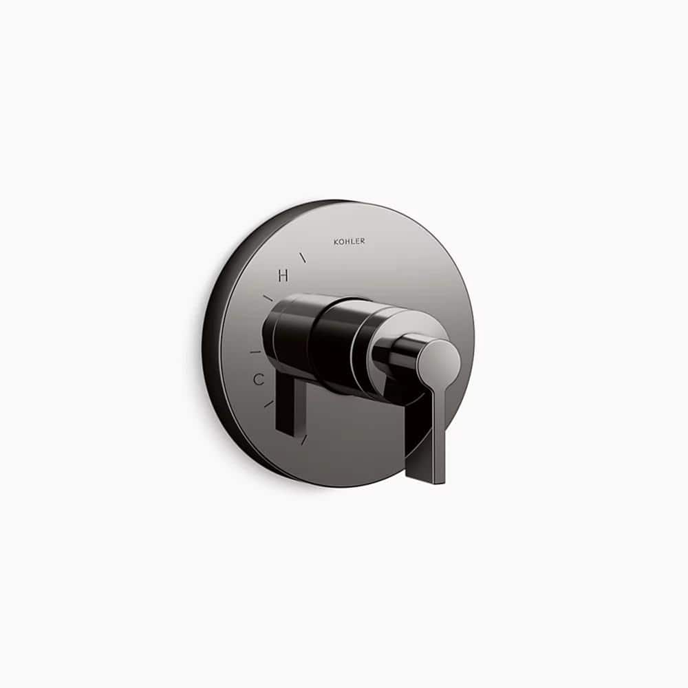 KOHLER Components Rite-Temp 1-Handle Valve Trim with Lever Handle in ...