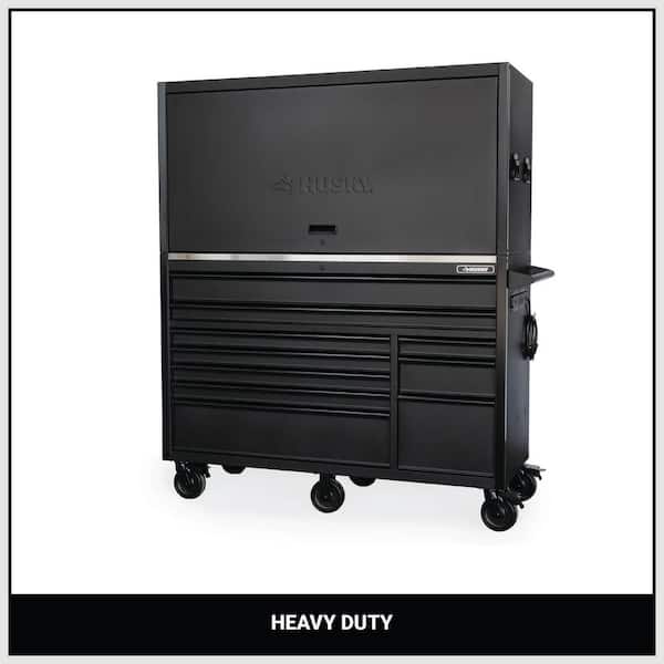 Husky Heavy Duty Modular 62 in. 10-drawer 24 in Deep Base Cabinet