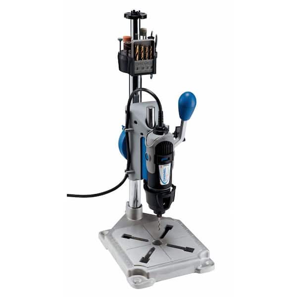 Dremel 4000 Series 1.6 Amp Variable Speed Corded Rotary Tool Kit with  Rotary Tool WorkStation Stand and Drill Press 40004/34+220-01 - The Home  Depot