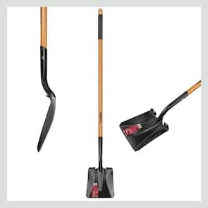 DEWALT 32 in. Fiberglass D-Handle Carbon Steel Transfer Shovel DXLHA2604 -  The Home Depot