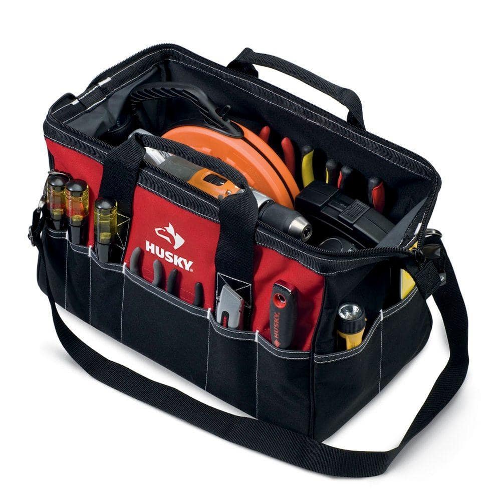 Husky 18 in. Tool Bag GP-43193N13 - The Home Depot