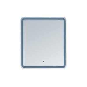 Hermes 28 in. x 32 in. Rounded Edge LED Mirror