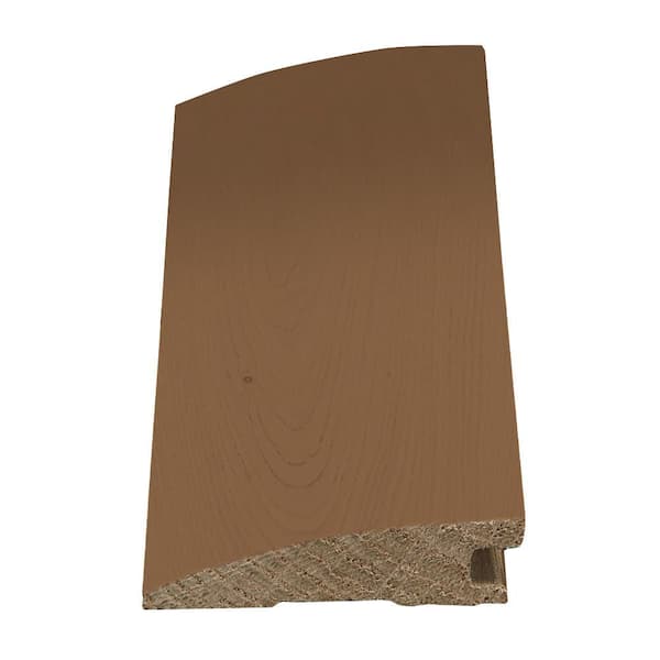 ASPEN FLOORING Batesville 0.375 in. Thick x 2 in. Width x 77 in. Length Flush Reducer European White Oak Hardwood Trim