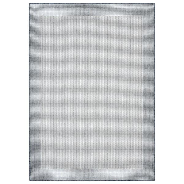 Home Dynamix Tripoli Phoenix Denim/Cream 8 ft. x 10 ft. Indoor/Outdoor Area Rug