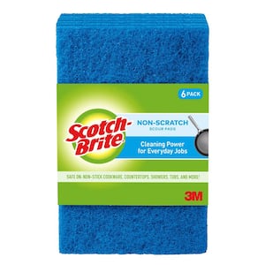 Scotch-Brite Heavy Duty Scour Pad (6-Count) 226-CC - The Home Depot