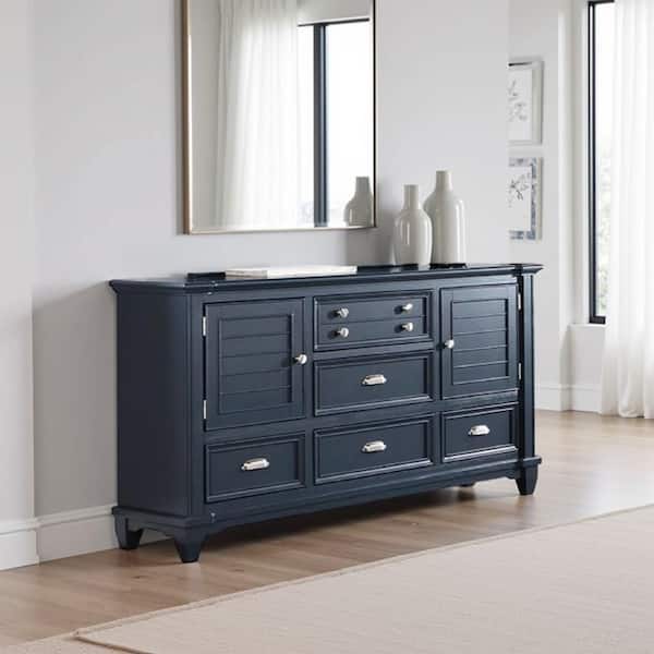 blue 5 drawer dresser Vine Bone Inlay 5 Drawer Dresser Sky Blue – Lakecity Handicrafts