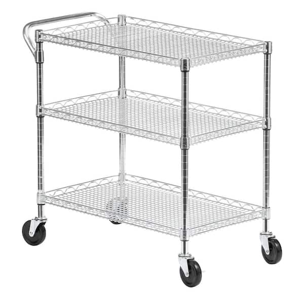 Seville Classics Industrial All-Purpose Utility Cart, NSF Listed 