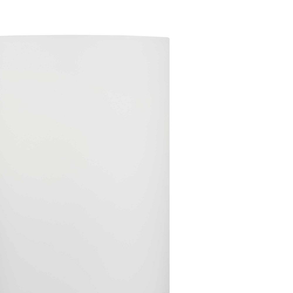 Black 24" Dimmable Bath Vanity Light with Opal Glass Shades