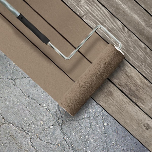 1 gal. #SC-153 Taupe Low-Lustre Enamel Interior/Exterior Porch and Patio Floor Paint