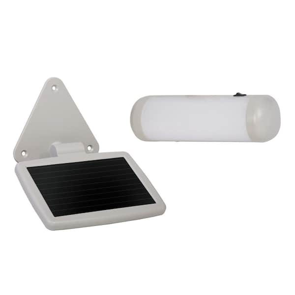 Sunforce 5 Led Solar Powered Shed Light, Solar Light For Shed Home Depot