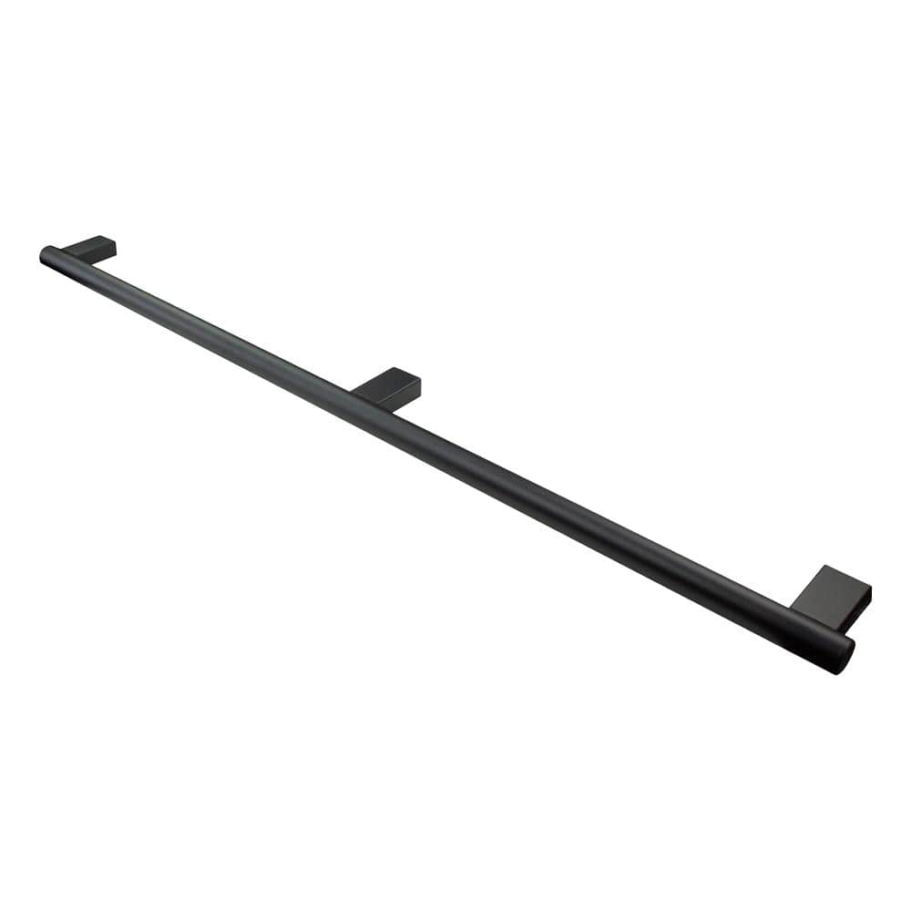 Maddox 32-Inch Black Stainless Steel Grab Bar