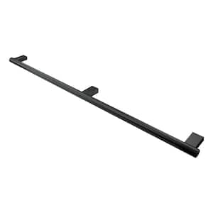 Maddox 32 in. x 1 in. Concealed Screw Grab Bar in Black