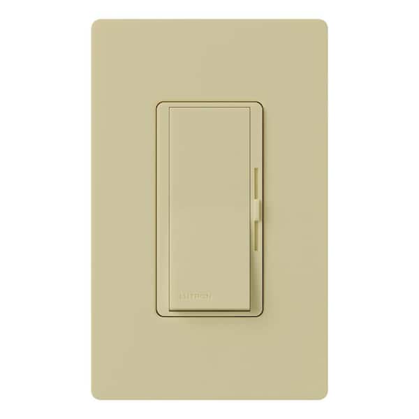 Diva Dimmer Switch for Magnetic Low Voltage, 450-Watt/Single-Pole, Ivory (DVLV-600P-IV)