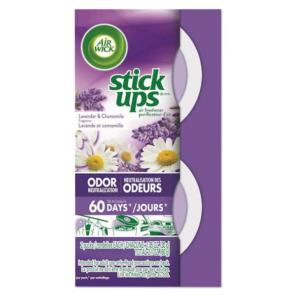 Air Wick 2.1 oz. Stick Ups Lavender and Chamomile Solid Air Freshener (12/Carton)