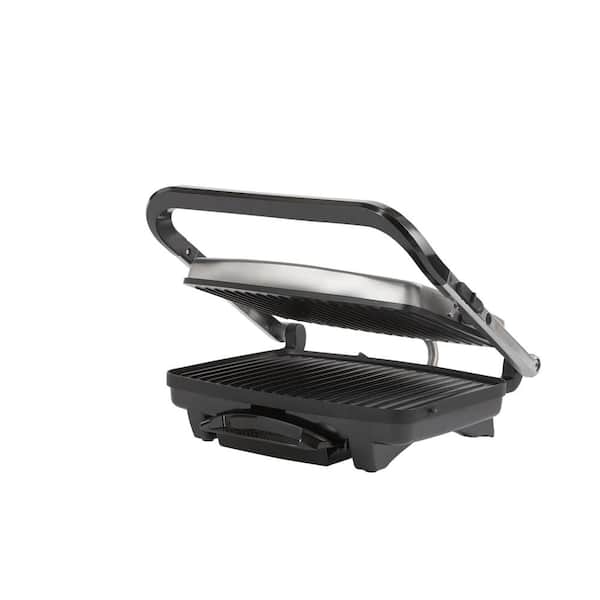 Stainless Steel Panini Press and Indoor Grill