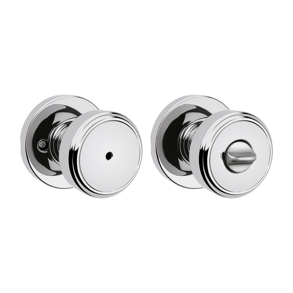 Maven Polished Chrome Round Bed/Bath Door Knob price history on PriceWatchPro
