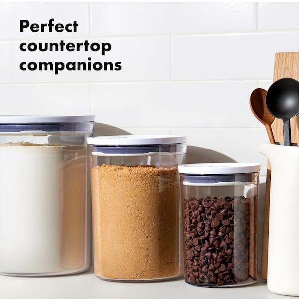 OXO Good Grips 3-Piece Round POP Assorted Container Set with