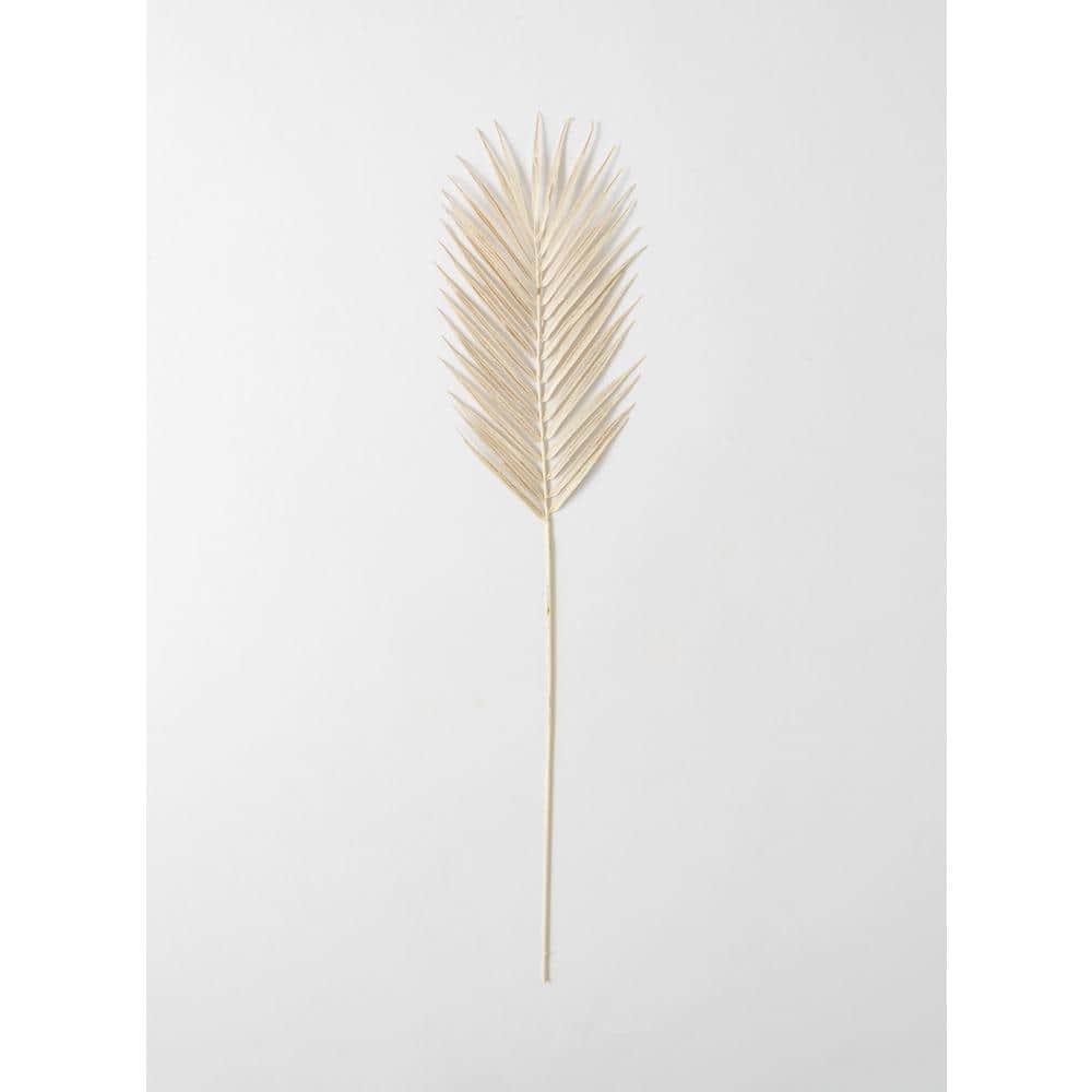 Off-White Faux Dried Fern Stem 34"
