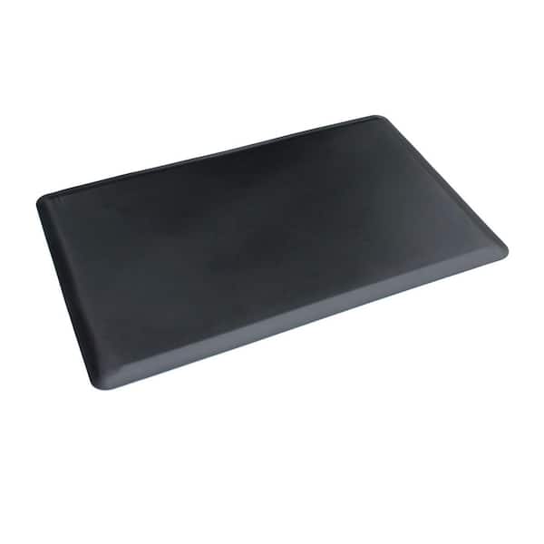 Floortex Doortex Black Foam PVC Anti-Fatigue Mat-16 in. x 24 in
