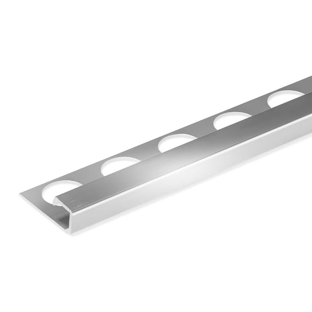 Brushed 304 Stainless Steel J Channel Edging Trim 3/8 Inner Dimension